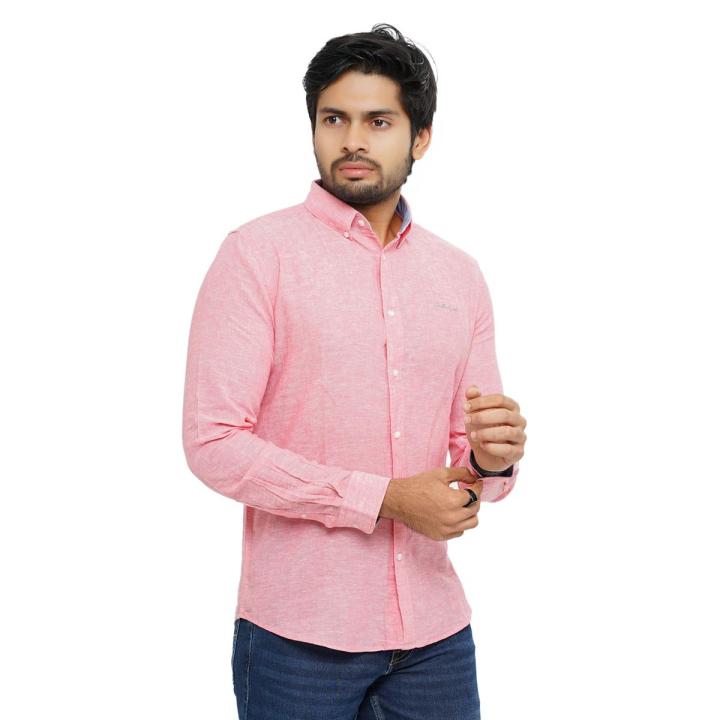 Gentle Park Rose Pink Casual Shirt