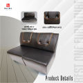 Best One Furniture 001 Living Room Sofa - Black and Brown.