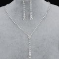 【beauty code store】BLIJERY Fashion Bridesmaid Bridal Jewelry Women Rhinestone Crystal Necklace Earrings Sets Prom Wedding Jewelry.