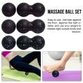 EPP Fitness Peanut Fascia Ball Set Deep Tissue Massage Ball Kit For Myofascial Release La crosse Ball Muscle Roller Massager. 