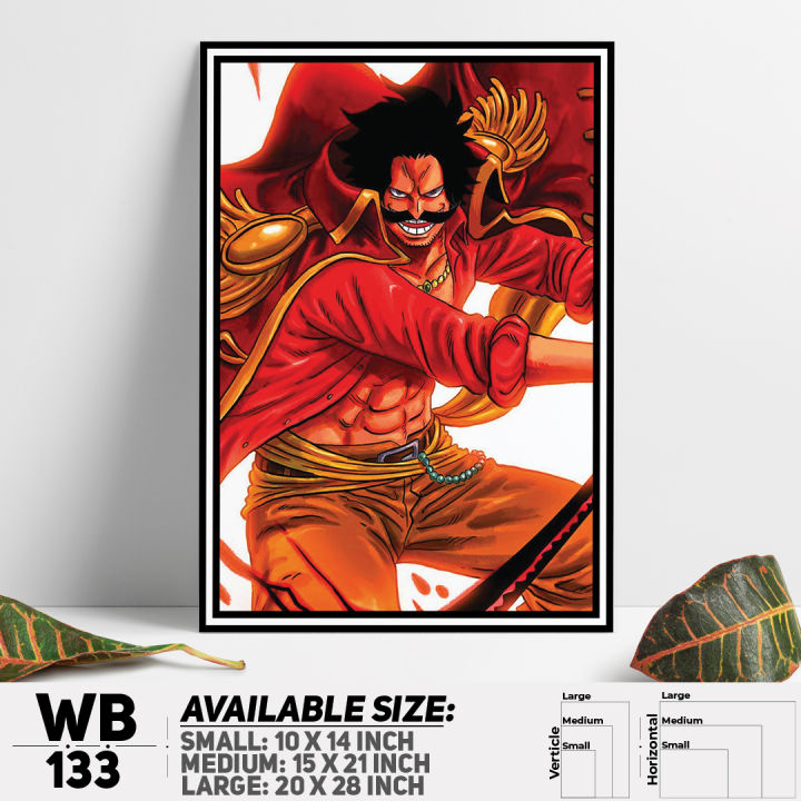 One Piece Anime Manga series Wall Canvas Home Decoration Wall Canvas Art Decoration - WB133 - DDecorator - Minimalistic Sophistication