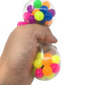 (New) bamboo ball colorful beads water gravies ball EAE eniy mood EAE toy bamboo juicer ball for anxiety kid and adult.