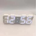 Product details of 3D LED Wall Clock Modern Digital Table Desktop Alarm Clock Night Jam Dinding Bilik Tidur Aesthetic clock Watch.