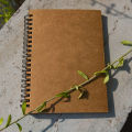 Designer Series Kraft Spiral Dotted Grid Notebook.