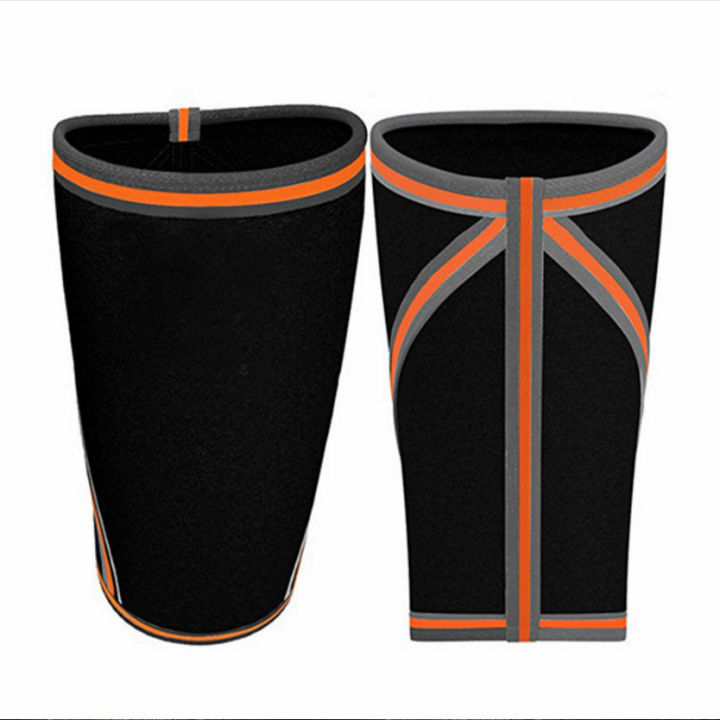 【KuaKe Mall】Knee Sleeves Crossfit for Knee Support   1Pair -  Knee Braces - 7mm  Compression