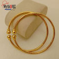 Goldplated Curi Bangles for Girls or Ladies 2 pis.