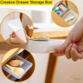 Drawer Under Table Plastic Desk Organizer Storage Box. 