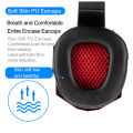 LED Light Wired Gaming Headphones With Microphone Noise-cancelling Gamer Headset for PC Computer Laptop PS4 PS5 Xbox. 