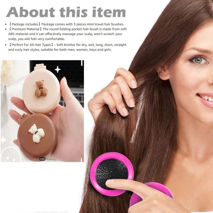 mini hair combs