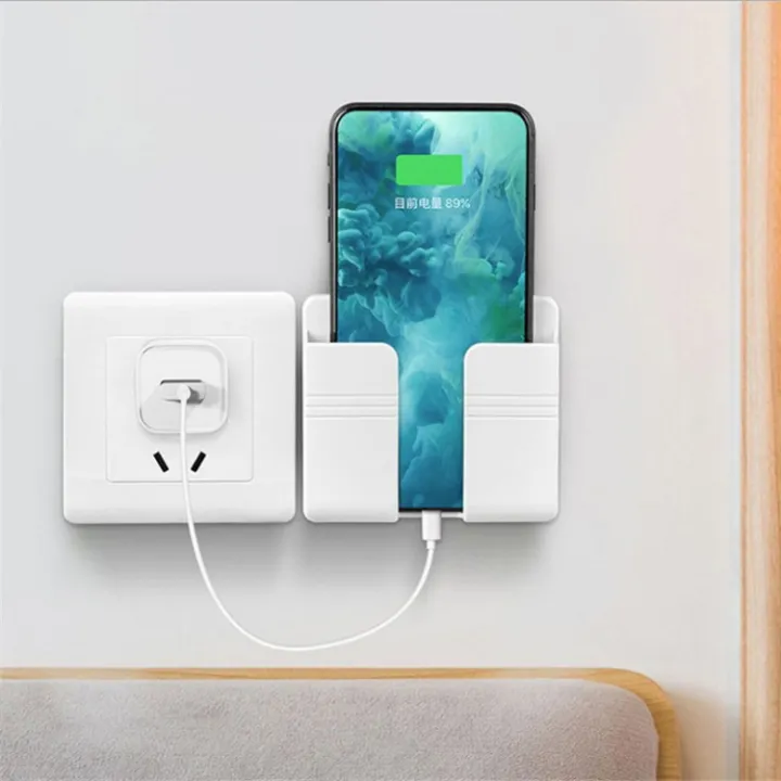 Wall%20Mounted%20Organizer%20Storage%20Box%20Remote%20Control%20Mounted%20Mobile%20Phone%20Plug%20Wall%20Holder%20Charging%20Multifunction%20Holder%20Stand%20-%20Image%204