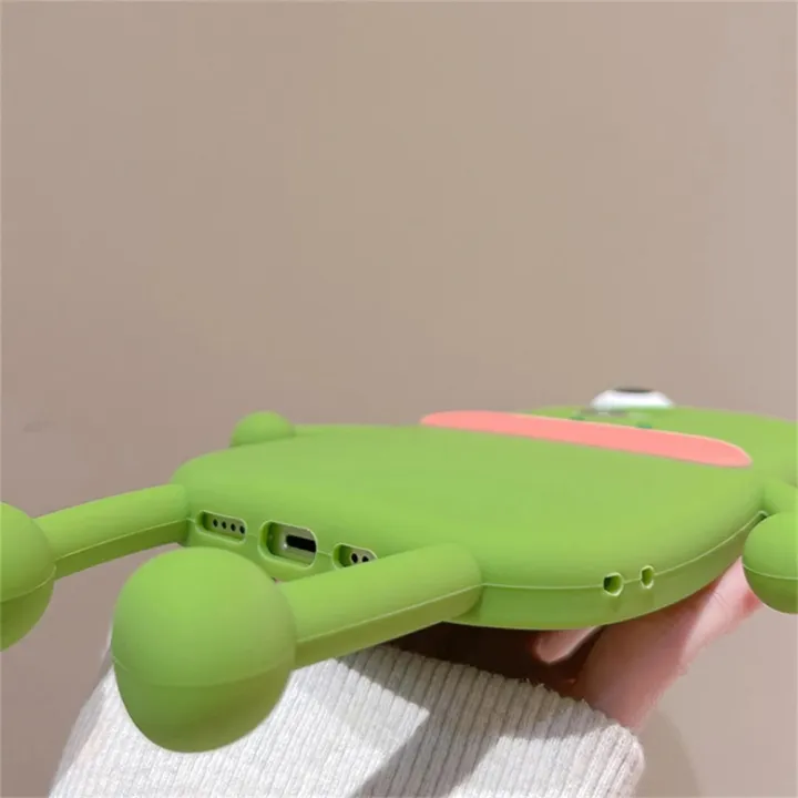 Funny%203D%20Frog%20Soft%20Silicone%20Phone%20Case%20For%20iPhone%2014%2013%2011%2012%20Pro%20Max%20XS%20XR%20X%207%208%20Plus%20SE%20Cartoon%20Cute%20Shockproof%20Bumper%20Cover%20-%20Image%206