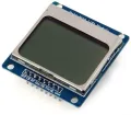 N-o-k-i-a 1.6" Inch 5110 LCD Display Screen Module With Backlight PCD8544 For Arduino Raspberry Pi B+ B Electronics Circuitry & Parts. 