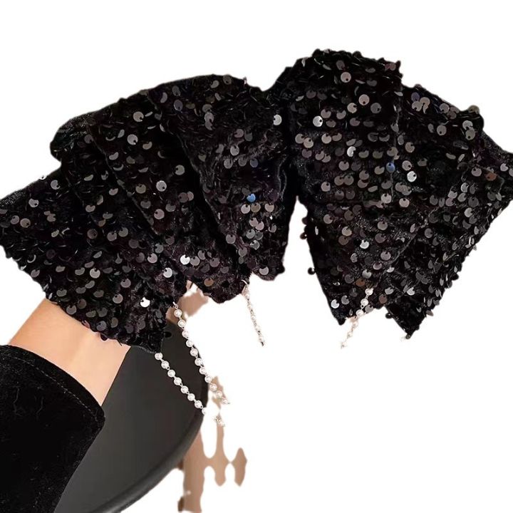 %EF%BC%88%20Chinese%20Red%20%5D%20Elegant%20French%20Style%20Bow%20Barrettes%20All-Match%20Simple%20Autumn%20and%20Winter%20Hair%20Accessories%20Woven%20Head%20Clip%20Women%20-%20Image%205