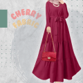 Malaysian style abaya burkha collection 2024 Dubai cherry borka Three different size. 