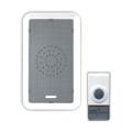 Wireless Digital Door Calling Bell - White And Grey. 