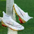 ALIUPS Size 35-46 Golden Soccer Shoes Sneakers Cleats Professio2023nal Football Boots Men Kids Futsal Football Shoes for Boys Girl. 