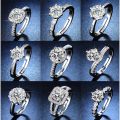 Spot Pandora Ring With Box Promise Ring S Wedding Engagement Rings Fashion Adjustable Zirconia Ring Women Cincin Perempuan Rings Crytal Diamond. 