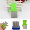 【Cathery Baby Store】Lice Comb Brushes Terminator Fine Dust Nit Free Removal Stainless Comb Health Brush Hair Shedding Supplies. 