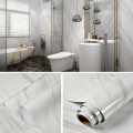 Marble wallpaper, Waterproof Sticker Modern Kitchen Cabinet Table Countertop Furniture Renovation Wallpaper PVC Self Adhesive. 