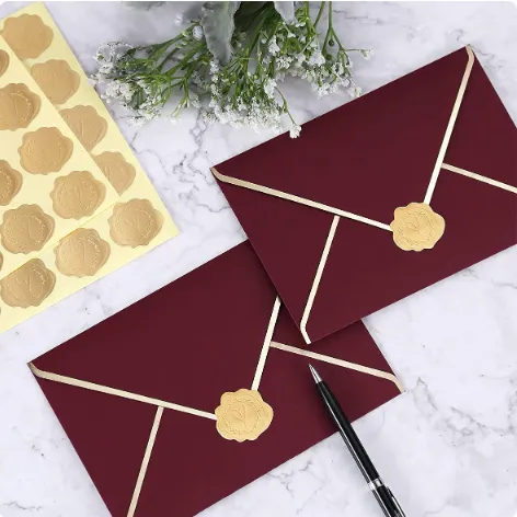 1/5/10pcs%20Embossed%20Heart%20Sticker%20Envelope%20Gift%20Wrap%20Self-Adhesive%20Seal%20Stickers%20Sticker%20For%20Wedding%20Party%20Invitation%20Decor%20-%20Image%203