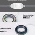SUNSHINE SS-033C LED Microscope Light USB Adjustable Ring Light UV Oil Smoke Proof Mirror for Phone BGA Repair Microscope Lamp.