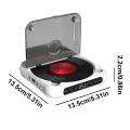 Portable CD Player, V5.3 Wireless Walkman CD Player Anti-Skip Shockproof Protection Rechargeable Personal CD Player With LCD Display. 