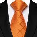 Sunnyheart Men Tie Men's Geometric Design Satin Tie for Formal Casual Events Perfect for Weddings St Style High Quality Necktie cessory Geometric Pattern Tie. 