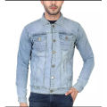 Light Blue Denim Jacket For Men. 