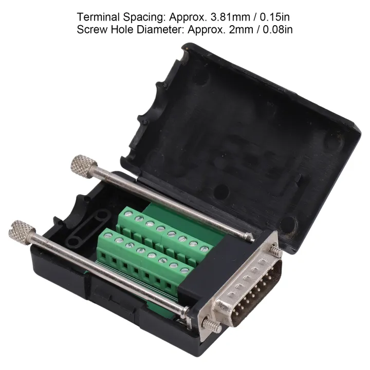 DB15%20Male%20D-SUB%202%20Row%2015-Pin%20Plug%20Breakout%20Terminal%20Solderless%20Connector%20Screw%20-%20Image%207