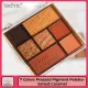 Technic 7 Colors Pressed Pigment Palette - Salted Caramel. 