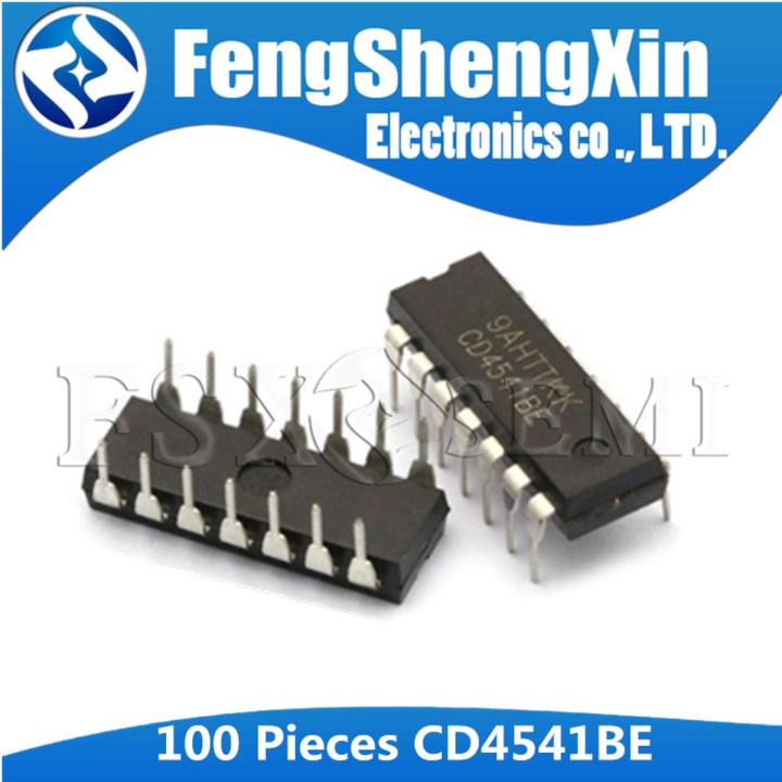 100pcs/lot CD4541BE DIP-14 CD4541 Programmable timer IC