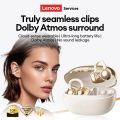 Original Lenovo RS103 Wireless Bluetooth 6.0 Ear Clip Earphones 360° Surround Sound Headphones Meetings Travel Exercise Headset.