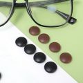10Pcs Fixed Eyeglasses Grip Transparent Round Silicone Glasses Leg Antiskid Sleeve Elastic Mini Eyewear Accessories Soft Anti Slip Glass Cover Retainer Holder Ear Hook Simple.