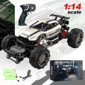 1:14 Remote Control Car Off-road Climbing High Speed Alloy Vehicle Drift Racing Rc Car Toy Gifts For Children. 