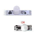 DC 12V 24V Ceiling PIR Motion Sensor Detector Switch Module 3A for LED Light Tetuo. 