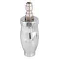 Stainless Steel Rotating Spray Nozzle with 1/4 Inch Quick-Connect. 