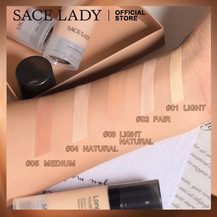 SACE%20LADY%20Matte%20Liquid%20Foundation%20Waterproof%20Long-wear%20Poreless%20Finish%20Face%20Makeup%20-%20Image%206