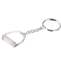 5Pcs Simple Elegant Design Western Stirrup Keychain Key Ring Hanger Tool for Men Women Bag Decoration Equestrian. 