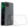 Back Case For Samsung Galaxy A12 Transparent Cover Tpu Back Case.