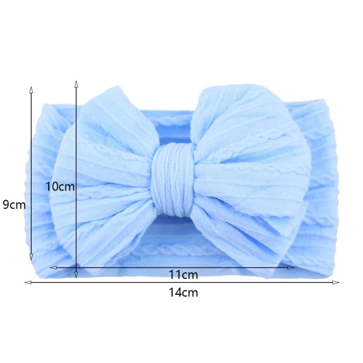 Solid%20Cable%20Bow%20Baby%20Headband%20for%20Child%20Nylon%20Layers%20Headwear%20Kids%20Elastic%20Turban%20Headwraps%20Newborn%20Boys%20Girls%20Hair%20Accessories%20-%20Image%202