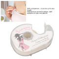 2 Rolls Women Double Sided Tape with Dispenser Transparent for Fashion Clothes Body All Skin. 