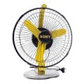 Sony Hi-Speed Fan Still Body/ Best Hi-Speed Table Fan Meatal Body 9 Inch - Table Fan. 