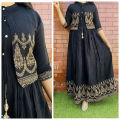 Stylist Ambrodary  Koti kurti-Black. 