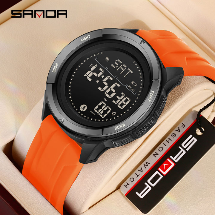 Sanda%20Multi%20functional%20Mileage%20Calorie%20Outdoor%20Sports%20Simple%20Waterproof%20LED%20Men's%20Watch%20SD2197-6%20-%20Image%207
