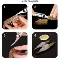 【hot】 Shrimp Deveiner Tool Sharp Shrimp Line Knives For Clean Prawn & Seafood Peeler For Peeling Shrimp Shell And Pick The Shrimp Line.