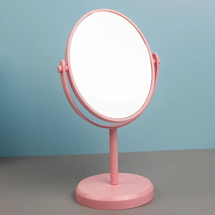 Desktop%20Beauty%20Mirror%20Lighted%20Vanity%20Mirror%20Princess-style%20Makeup%20Mirror%20Girls'%20Dressing%20Table%20Mirror%20Rotatable%20Makeup%20Mirror%20-%20Image%203