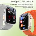 S8 Ultra Smart Watch 1.68" Full Touch Control Bluetooth Call Heart Rate Monitoring Sleep Monitoring Smartwatch PK T800 Ultra. 