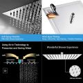 6" Stainless Steel Square Shower Head Rain Sprayer.