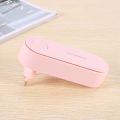Plug in Air Purifier for Home Cleaner Mini Air Ionizer Pink EU Plug. 