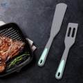 2x Cooking Spatula Set Silicone Nonstick Heat Resistant Steak Frying Turners. 